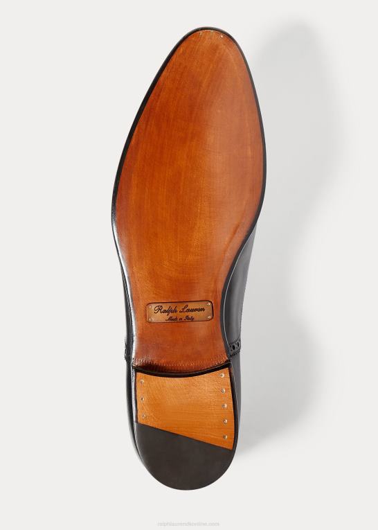 sort Mænd Ralph Lauren denver cap-toe sko Z426B8734