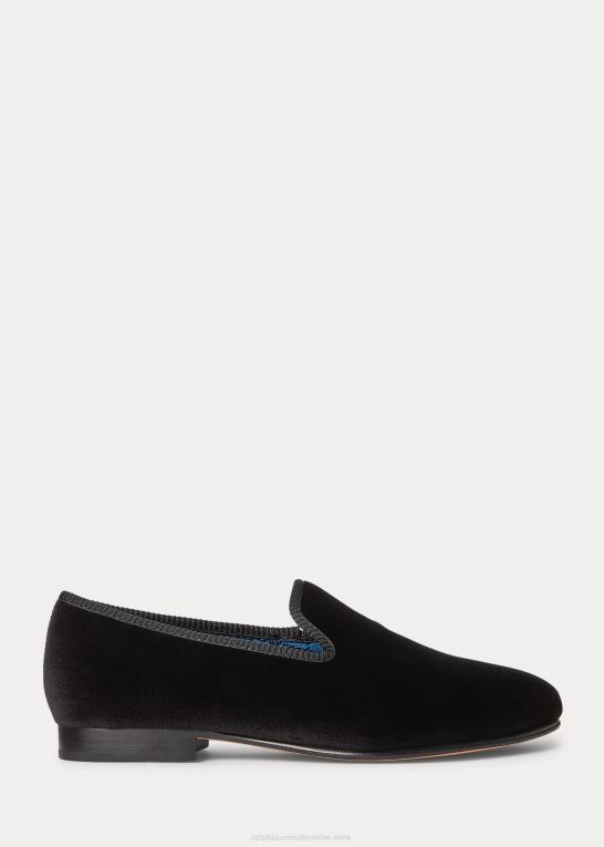 sort Mænd Ralph Lauren paxton fløjlssko Z426B2103