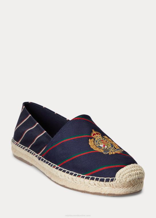 blazer stribe Mænd Ralph Lauren cevio crest stribet espadrille Z426B2074