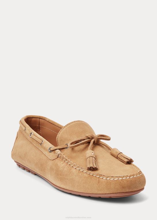 fawn Mænd Ralph Lauren harold kvast kalve-ruskind driver Z426B2165