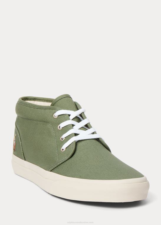 last grøn Mænd Ralph Lauren keaton lærred chukka Z426B2040