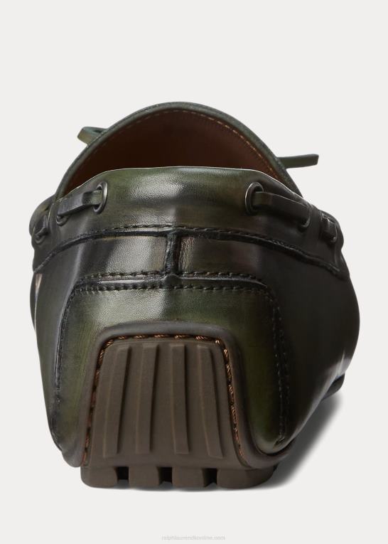 mørk racergrøn Mænd Ralph Lauren harold kalveskindskvastdriver Z426B2170