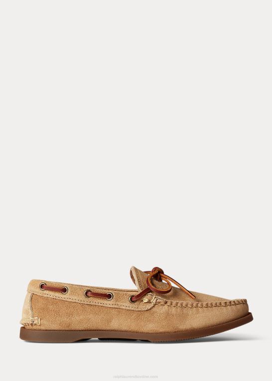 ørkensand Mænd Ralph Lauren ruskind camp moccasin Z426B2086