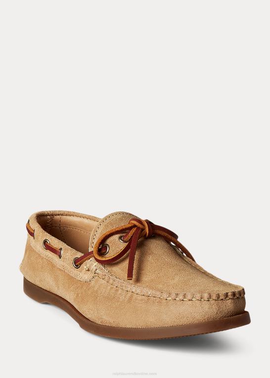 ørkensand Mænd Ralph Lauren ruskind camp moccasin Z426B2086