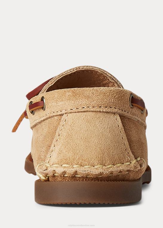 ørkensand Mænd Ralph Lauren ruskind camp moccasin Z426B2086