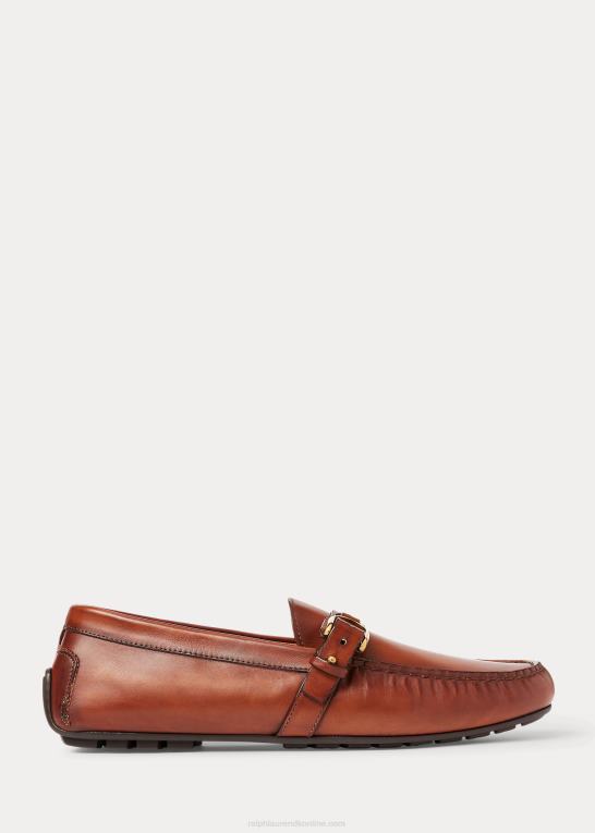 tan Mænd Ralph Lauren harold kalveskind driver Z426B2169