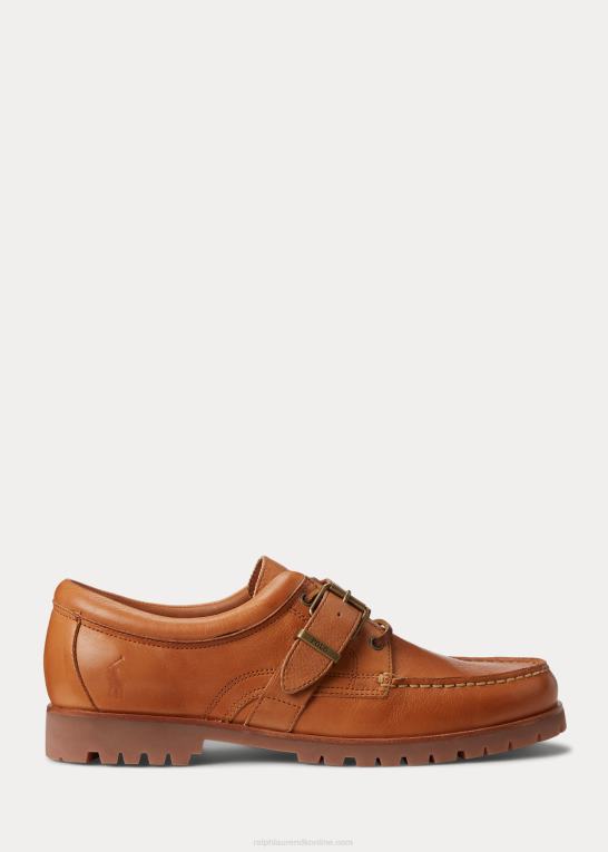 tan Mænd Ralph Lauren ranger bådsko i læder Z426B8729
