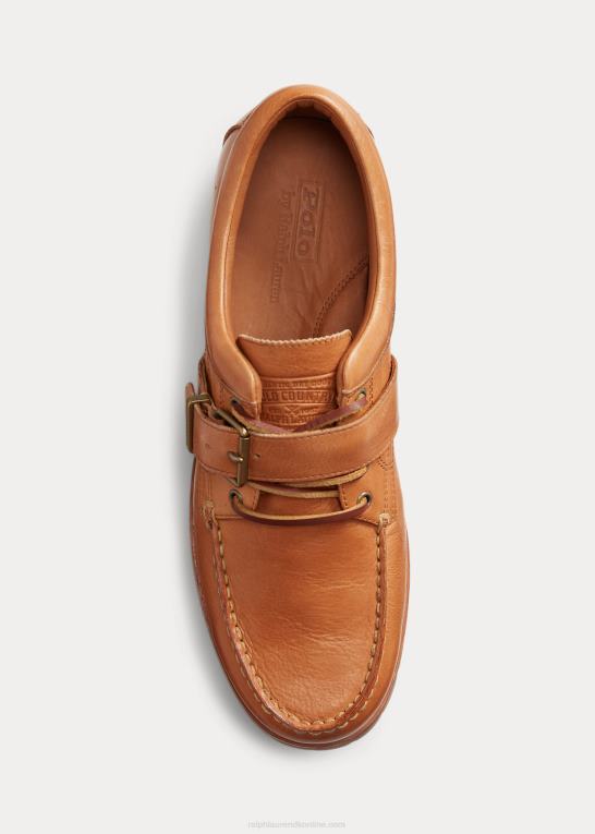 tan Mænd Ralph Lauren ranger bådsko i læder Z426B8729