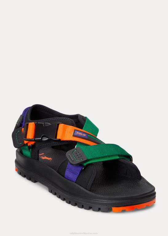 flerfarvet Mænd Ralph Lauren farveblokeret adventure neopren sandal Z426B2065