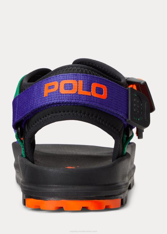 flerfarvet Mænd Ralph Lauren farveblokeret adventure neopren sandal Z426B2065