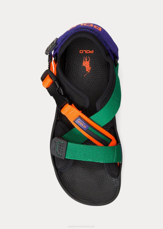 flerfarvet Mænd Ralph Lauren farveblokeret adventure neopren sandal Z426B2065