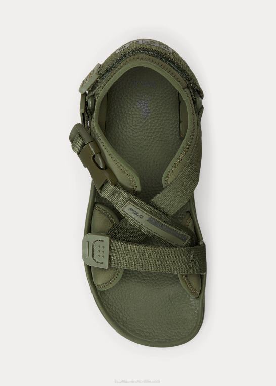 mørk salvie Mænd Ralph Lauren eventyr neopren sandal Z426B2064