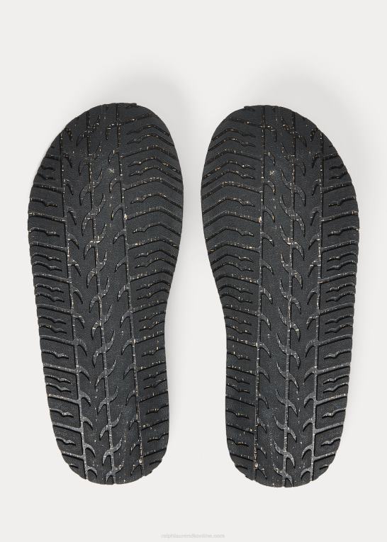Mænd Ralph Lauren læder flip-flop Z426B2127