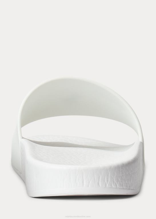 hvid/marineblå Mænd Ralph Lauren signatur ponyrutsjebane Z426B2050