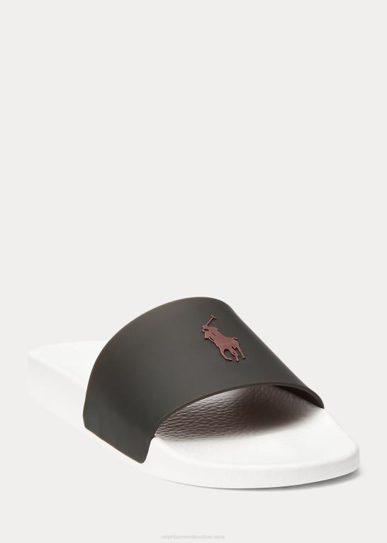 sort/sikkerhedsgul Mænd Ralph Lauren farveskiftende signatur ponyrutsjebane Z426B2052
