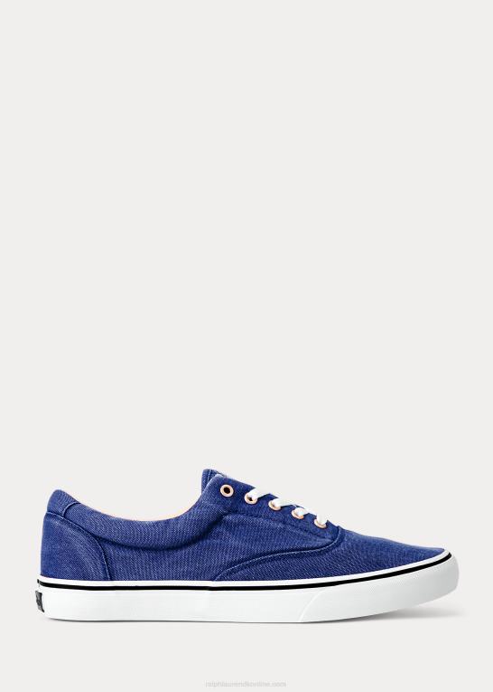 arv royal Mænd Ralph Lauren keaton canvas sneaker Z426B2031