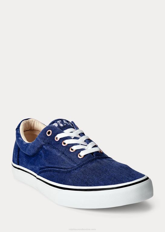 arv royal Mænd Ralph Lauren keaton canvas sneaker Z426B2031