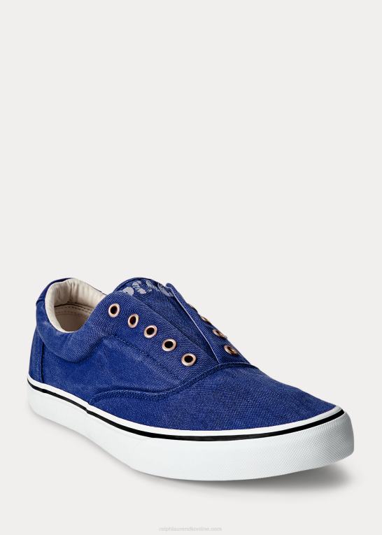 arv royal Mænd Ralph Lauren keaton canvas sneaker Z426B2031