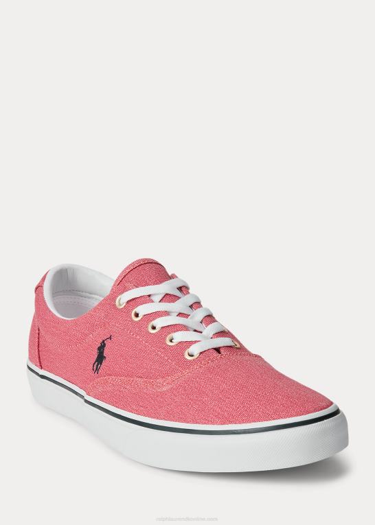 bær/neongrøn Mænd Ralph Lauren keaton farveskiftende canvas sneaker Z426B2027