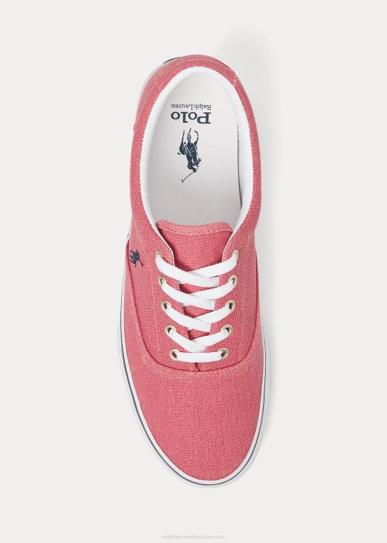 bær/neongrøn Mænd Ralph Lauren keaton farveskiftende canvas sneaker Z426B2027