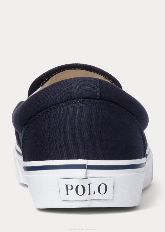 flåde Mænd Ralph Lauren keaton polo bear slip-on sneaker Z426B2024