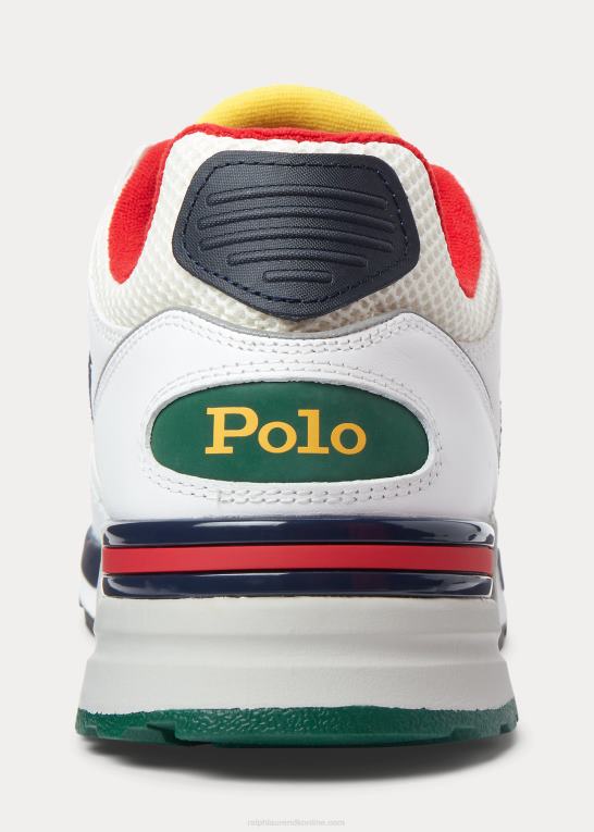 hvid/marineblå Mænd Ralph Lauren trackster 200 sneaker Z426B1959