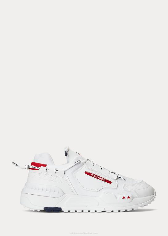 hvid/marineblå/rl2000 rød Mænd Ralph Lauren ps200 sneaker Z426B1939