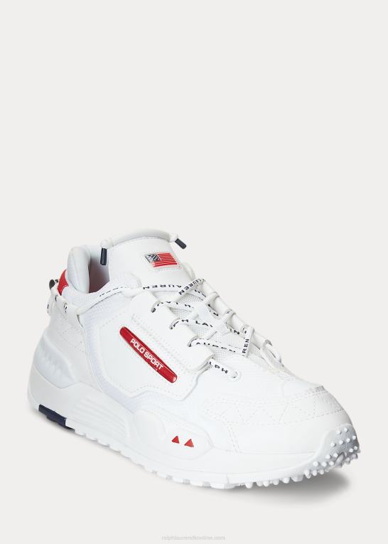hvid/marineblå/rl2000 rød Mænd Ralph Lauren ps200 sneaker Z426B1939
