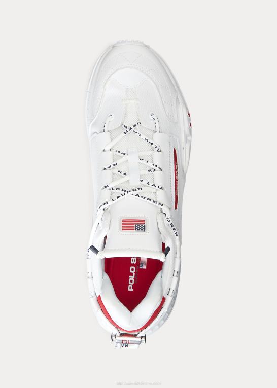 hvid/marineblå/rl2000 rød Mænd Ralph Lauren ps200 sneaker Z426B1939