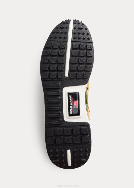 karamel multi Mænd Ralph Lauren ps200 ombre sneaker Z426B2197