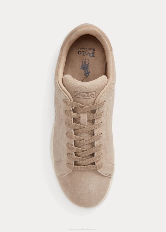 milkshake Mænd Ralph Lauren Heritage Court ii ruskindssneaker Z426B8726