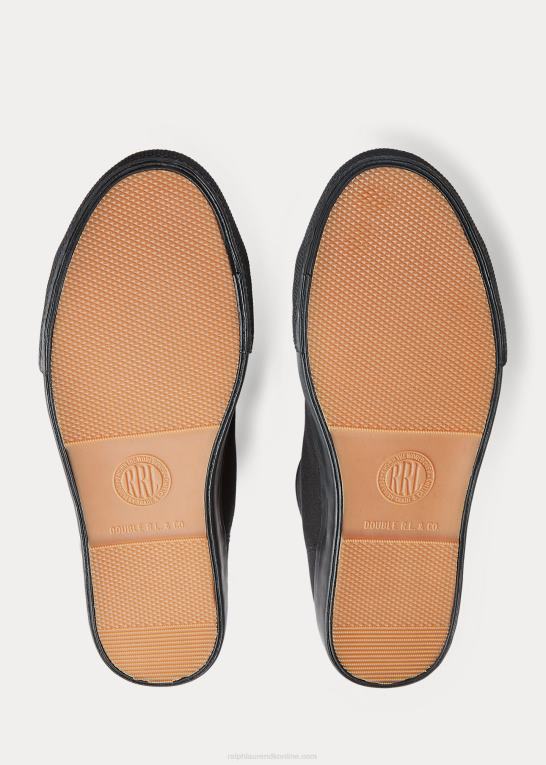 sort Mænd Ralph Lauren mayport canvas sneaker Z426B1958