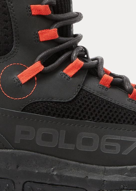 sort Mænd Ralph Lauren polo mirum sneaker Z426B1932