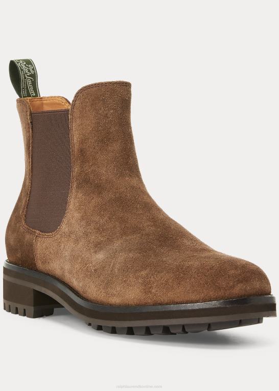 Brun Mænd Ralph Lauren Bryson ruskind chelsea støvle Z426B2122