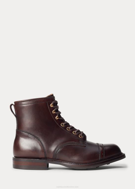Brun Mænd Ralph Lauren læderstøvle Z426B2139