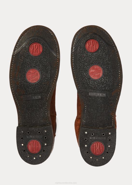 Brun Mænd Ralph Lauren ruskind chelsea støvle Z426B2131