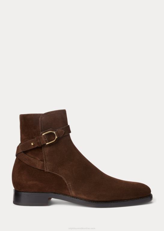 Mænd Ralph Lauren welington støvle i kalve-ruskind Z426B2187