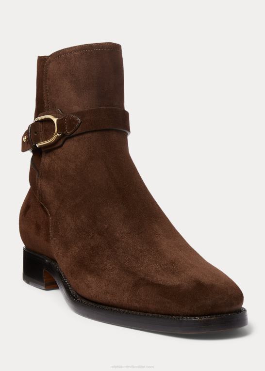 Mænd Ralph Lauren welington støvle i kalve-ruskind Z426B2187