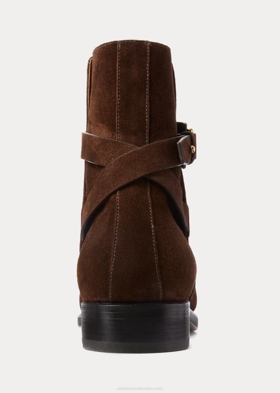 Mænd Ralph Lauren welington støvle i kalve-ruskind Z426B2187
