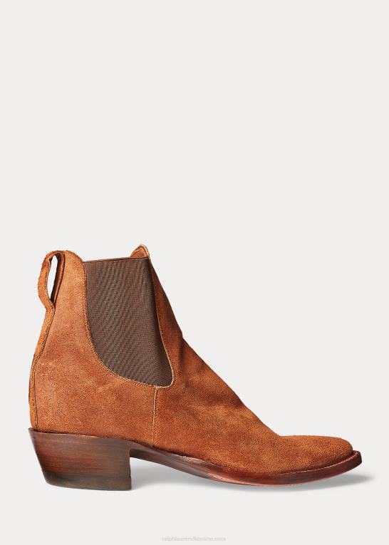 let java Mænd Ralph Lauren plainview ruskind chelsea støvle Z426B2134