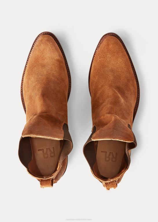 let java Mænd Ralph Lauren plainview ruskind chelsea støvle Z426B2134