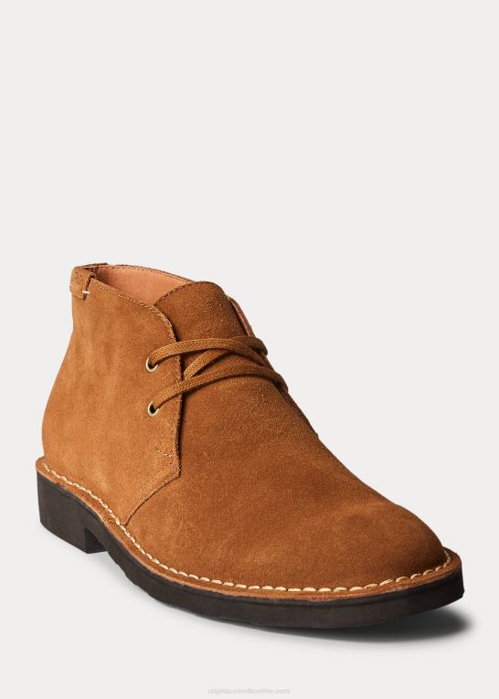 ørkenbrun Mænd Ralph Lauren Talan ruskind chukka støvle Z426B2119