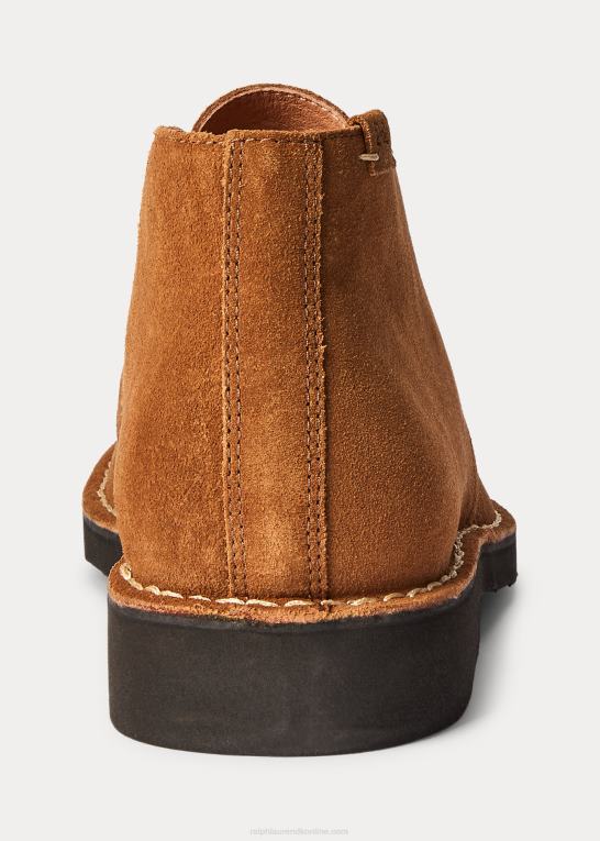 ørkenbrun Mænd Ralph Lauren Talan ruskind chukka støvle Z426B2119