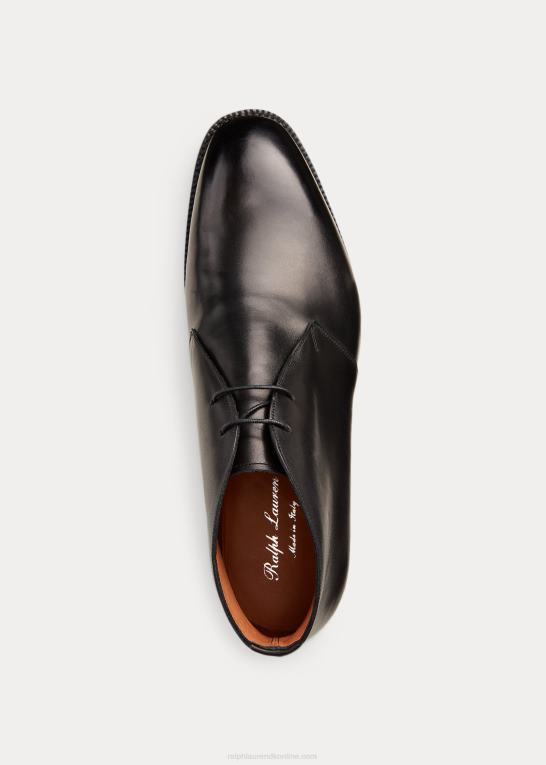 sort Mænd Ralph Lauren frasco kalveskind chelsea støvle Z426B2184