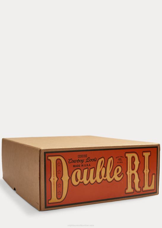sort Mænd Ralph Lauren læderstøvle Z426B2132