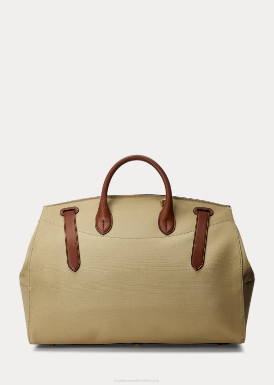 kreta Mænd Ralph Lauren bødkertaske i læderkant Z426B8993