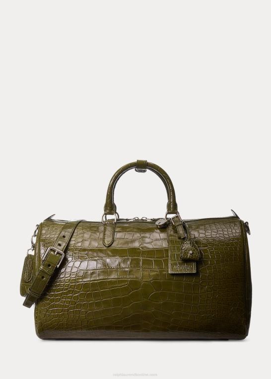 loden Mænd Ralph Lauren alligator boston taske Z426B9012