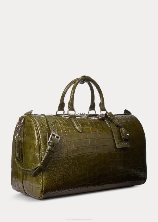 loden Mænd Ralph Lauren alligator boston taske Z426B9012