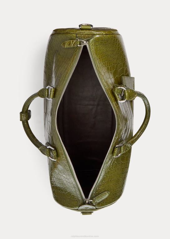 loden Mænd Ralph Lauren alligator boston taske Z426B9012