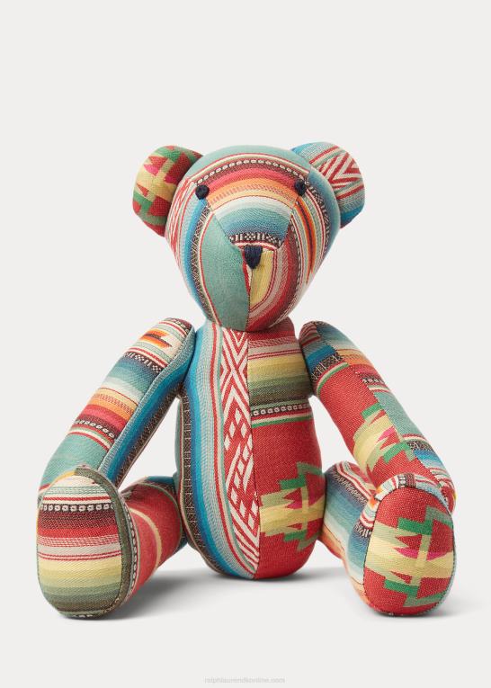 multi Mænd Ralph Lauren limited edition patchwork jacquardbjørn Z426B8825